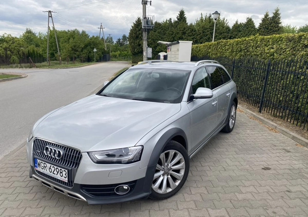 Audi A4 Allroad cena 76000 przebieg: 192000, rok produkcji 2014 z Skalbmierz małe 92